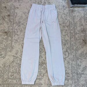 Light blue h&m sweatpants